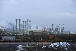FILE - This Jan. 15, 2011 file photo shows the heavy water nuclear facility near Arak, 150 miles (250 kilometers) southwest of the capital Tehran, Iran. Iran will break the uranium stockpile limit set by Tehran's nuclear deal with world powers in the next 10 days, the spokesman for the country's atomic agency said Monday June 17, 2019, while also warning that Iran has the need for uranium enriched up to 20%, just a step away from weapons-grade levels. (Hamid Foroutan/ISNA via AP, File)