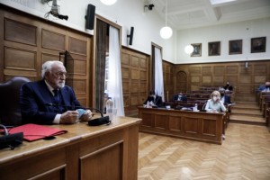 Συνεδρίαση της Ειδικής Κοινοβουλευτικής Επιτροπής προς διενέργεια προκαταρκτικής εξέτασης σχετικά με τη διερεύνηση αδικημάτων που τυχόν έχουν τελεσθεί από τον πρώην Υπουργό Νίκο Παππά κατά την άσκηση των καθηκόντων του, την Δευτέρα 17 Μαΐου 2021. (EUROKINISSI/ΓΙΩΡΓΟΣ ΚΟΝΤΑΡΙΝΗΣ)