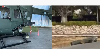 Κατέπεσε άδειος φορέας ρουκετών από ελικόπτερο Ε.Φ., σε κατοικημένη περιοχή στην Πάφο