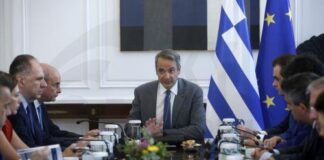 Έτοιμοι να προασπίσουμε την κυριαρχία μας ανά πάσα στιγμή, είπε ο Μητσοτάκης