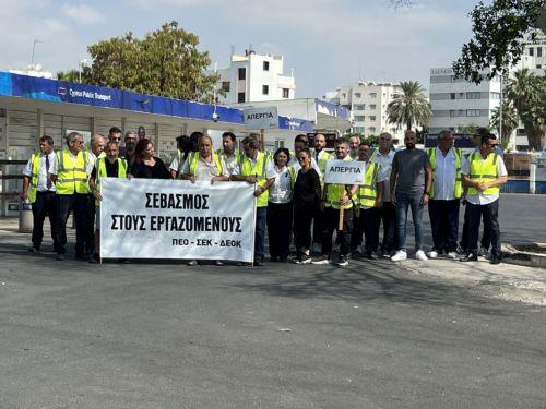 Οι συντεχνίες καλούν τη Larnaca Public Transport να εφαρμόσει συλλογική σύμβαση