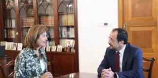 Τη Δευτέρα στην Κύπρο η Ολγκίν, χωριστές συναντήσεις την Τρίτη με ηγέτες