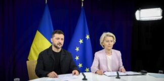 Τα διεθνή σύνορα δεν αλλάζουν με τη βία, είπε η φον ντερ Λάιεν για Ουκρανία