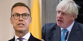 Έντονη διαφωνία Μπόρις Τζόνσον και Αλεξάντερ Σταμπ στο Κίεβο για την ανάπτυξη ΝΑΤΟϊκών στρατευμάτων στην Ουκρανία