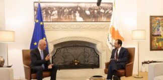 Το θέμα της κράτησης των 5 Ε/κ έθεσε ο Πρόεδρος Χριστοδουλίδης στον ΓΓ του ΣτΕ