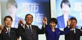 Η Τακάιτσι αναμένεται να γίνει η πρώτη γυναίκα Πρωθυπουργός της Ιαπωνίας