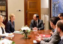 Ρόλος ΕΕ στο Κυπριακό και ρόλος Κύπρου στη Μ. Ανατολή στη συνάντηση ΠτΔ-Κάλας