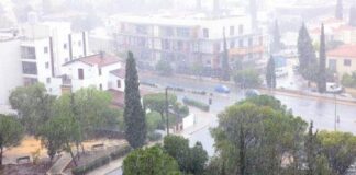 Πάνω από τις κανονικές οι θερμοκρασίες με σκόνη και μεμονωμένες καταιγίδες τη Δευτέρα