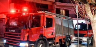 Μεγάλη φωτιά σε βιομηχανία μπισκότων στα Τρίκαλα, 5 άτομα αγνοούνται
