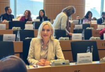 Η Ε. Χαραλαμπίδου παραδίδει την Προεδρία της Επιτροπής Ανθρωπίνων Δικαιωμάτων