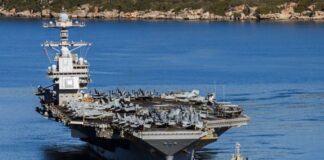 Συναγερμός στη Σούδα για ιρανικά αντίποινα – Κινεζικοί δορυφόροι παρακολουθούν κοντά στην Κρήτη το αεροπλανοφόρο USS Gerald Ford