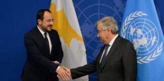 Συνάντηση Χριστοδουλίδη με Γκουτέρες στις 18 Μαρτίου στις Βρυξέλλες