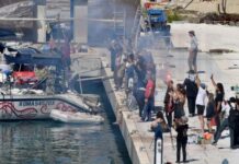 Αποβιβάστηκαν στην Κρήτη οι ακτιβιστές του στολίσκου της Γάζας