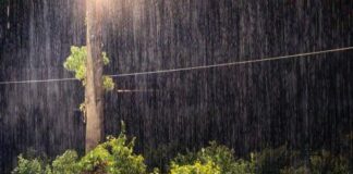 Κίτρινη προειδοποίηση για ισχυρές καταιγίδες το Σάββατο
