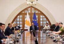 Σε εξέλιξη η συνεδρία του Εθνικού Συμβουλίου με τη νέα του σύνθεση