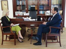 Συγχαρητήρια Προέδρου στην Α. Δημητρίου για την επανεκλογή της