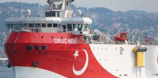 Η Τουρκία σχεδιάζει δημιουργία αγωγού βόρεια της Κύπρου – Βγάζει για έρευνες το Oruc Reis