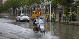 Σοβαρές πλημμύρες έπληξαν το βόρειο τμήμα της Κίνας