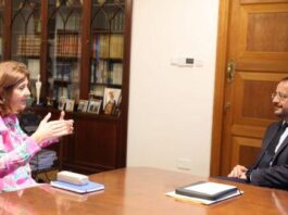 Στόχος του ΓΓ είναι να ενθαρρύνει λαό και ηγέτες για διαπραγματεύσεις, λέει η Ολγκίν
