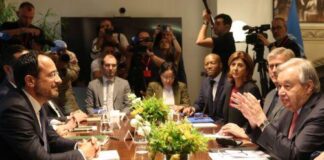 Ισχυρή δέσμευση για επίλυση Κυπριακού εξέφρασε ο ΓΓ ΟΗΕ μετά τη συνάντηση με ΠτΔ