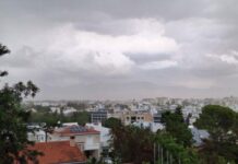Μαζικές τηλεφωνικές κλήσεις στην Επαρχία Λευκωσίας δέχεται η Πυροσβεστική λόγω της καταιγίδας