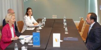 Για Κυπριακό και επόμενα βήματα για Σένγκεν συζήτησαν Χριστοδουλίδης και φον ντερ Λάιεν στο Σπλιτ