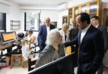 Επίσκεψη Προέδρου στη Στέγη Ηλικιωμένων «Αρχάγγελος Μιχαήλ»