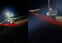 Πλοίο βυθίστηκε ανοικτά της Πάφου, διασώθηκαν 10 μέλη του πληρώματος