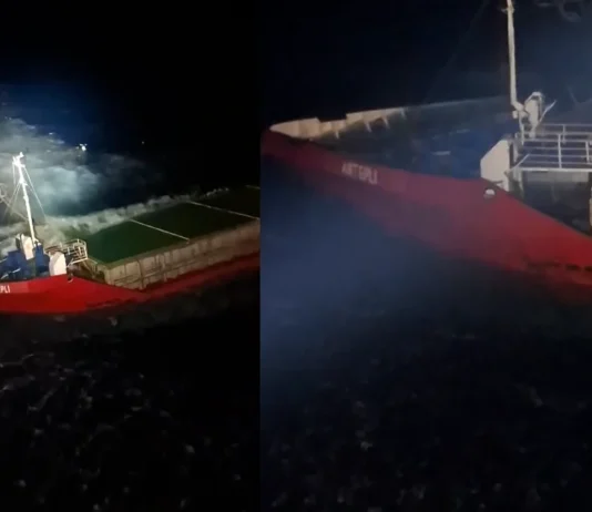 Πλοίο βυθίστηκε ανοικτά της Πάφου, διασώθηκαν 10 μέλη του πληρώματος